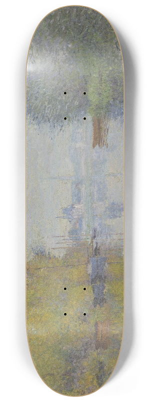 Claude Monet - Autumn on the Seine, Argenteuil 8.25 inch art skate deck