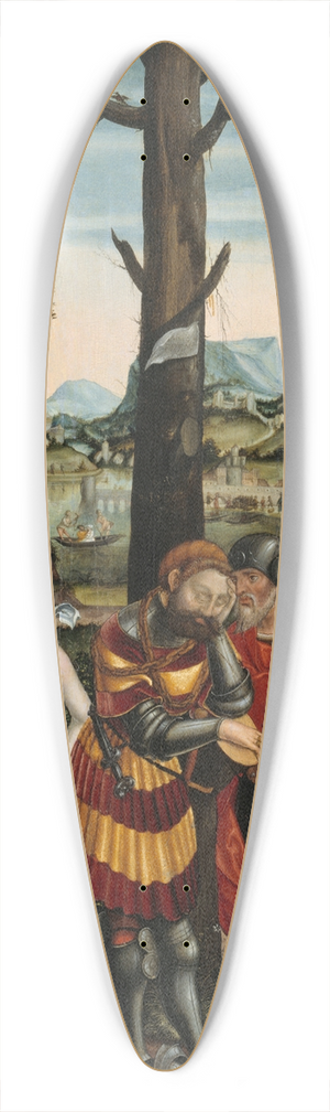 Matthias Gerung - The Dream of Paris 39.3 inch art pintail longboard deck Matthias Gerung - The Dream of Paris 39.3 inch art pintail longboard deck