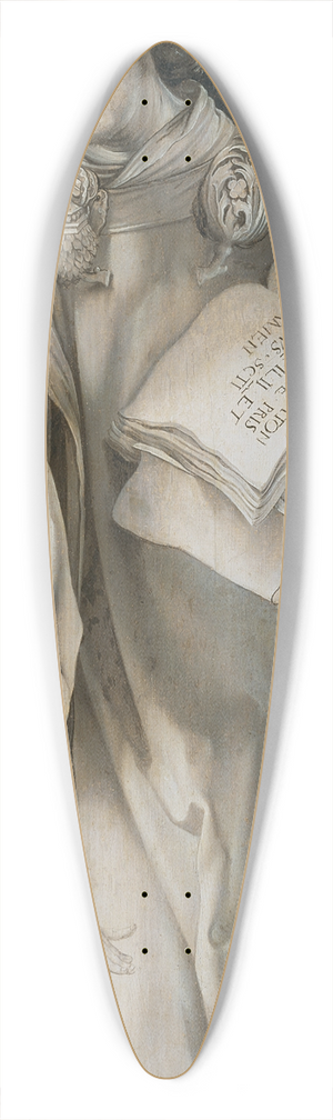 Matthias Grnewald - Saint Cyriacus 39.3 inch art pintail longboard deck Matthias Grnewald - Saint Cyriacus 39.3 inch art pintail longboard deck