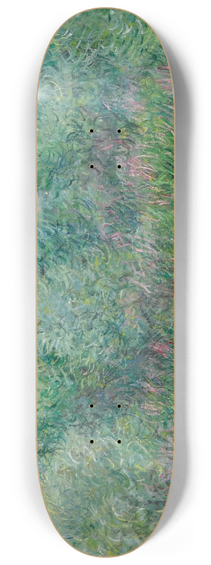 Claude Monet - Berges De La Seine Prs De Vtheuil 8.25 inch art skate deck