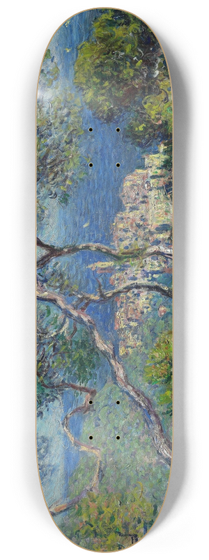 Claude Monet - Bordighera 8.25 inch art skate deck
