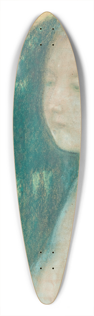 Maurice Denis - Elle tait plus belle que les rves 39.3 inch art pintail longboard deck Maurice Denis - Elle tait plus belle que les rves 39.3 inch art pintail longboard deck