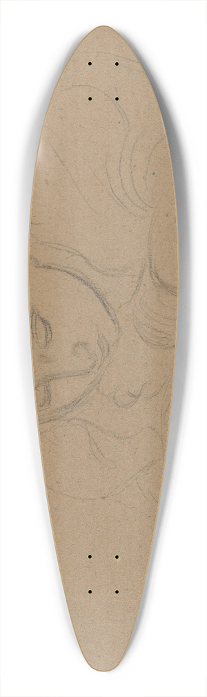 Maurice Denis - La Lecture 39.3 inch art pintail longboard deck