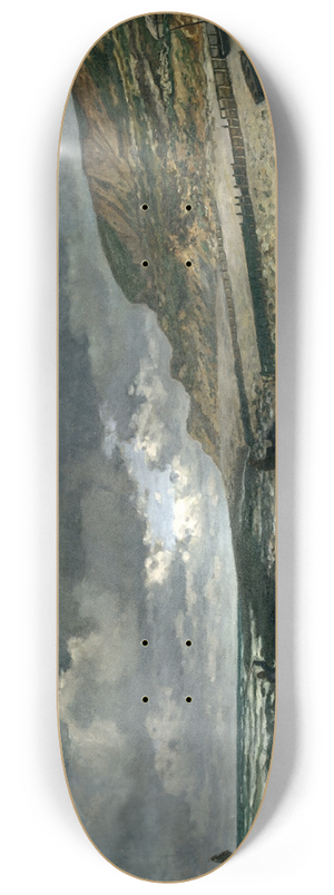 Claude Monet - La Pointe de la Hve at Low Tide 8.25 inch art skate deck
