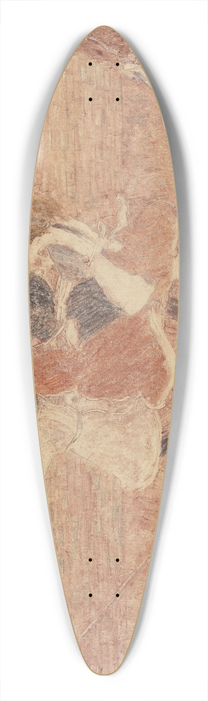 Maurice Prendergast - Skipping Rope 39.3 inch art pintail longboard deck Maurice Prendergast - Skipping Rope 39.3 inch art pintail longboard deck
