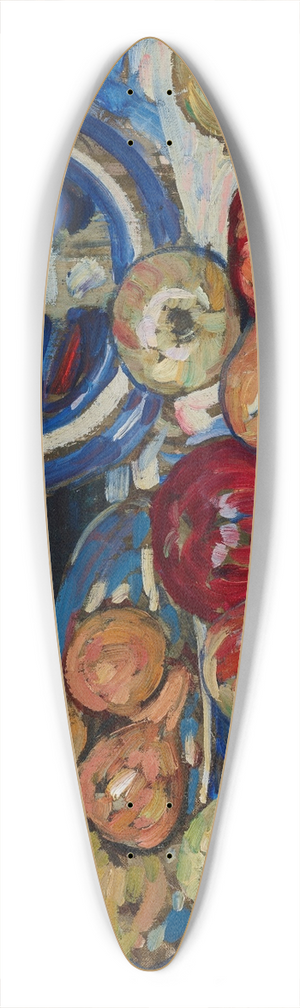 Maurice Prendergast - Still Life with Apples 39.3 inch art pintail longboard deck Maurice Prendergast - Still Life with Apples 39.3 inch art pintail longboard deck