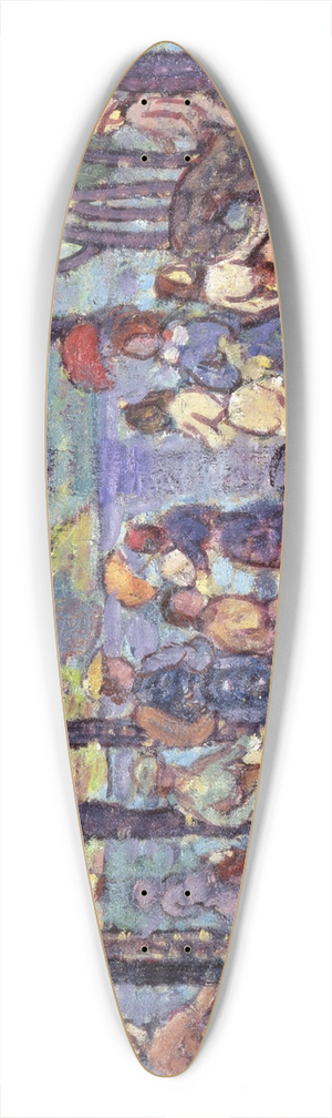 Maurice Prendergast - Summer, New England 39.3 inch art pintail longboard deck