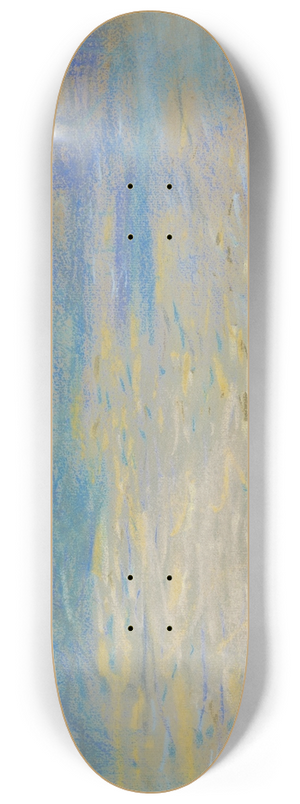 Claude Monet - La Tamise 8.25 inch art skate deck