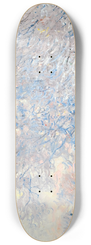 Claude Monet - Le Givre  Giverny 8.25 inch art skate deck