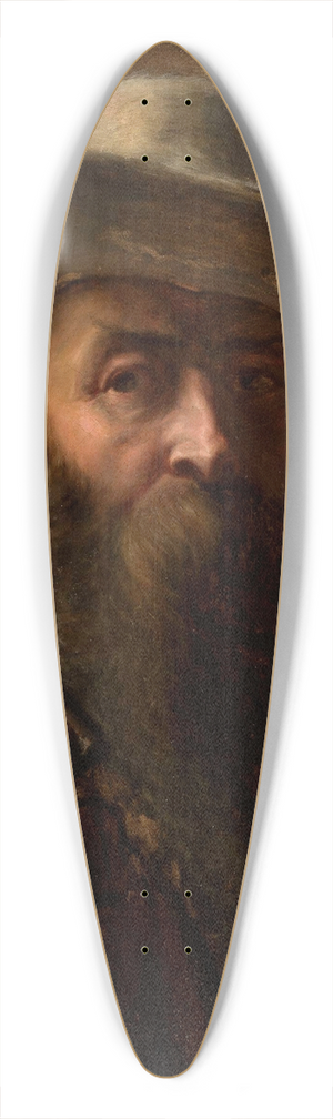 Maurycy Gottlieb - Portrait of a man 39.3 inch art pintail longboard deck