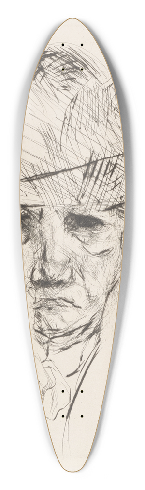 Max Beckmann - Weinende Frau (WeepingWoman) 39.3 inch art pintail longboard deck Max Beckmann - Weinende Frau (WeepingWoman) 39.3 inch art pintail longboard deck