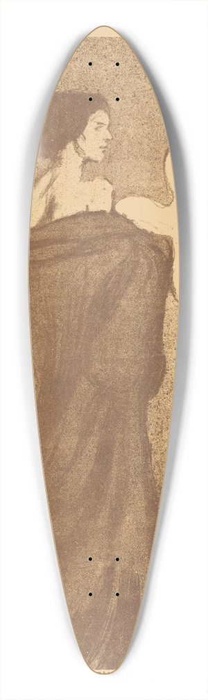 Maxime Dethomas - La Victoire 39.3 inch art pintail longboard deck