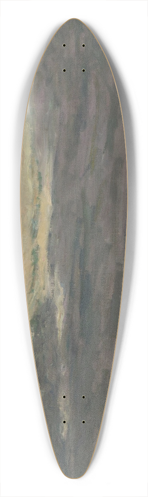 Maxime Maufra - Effet de lune 39.3 inch art pintail longboard deck