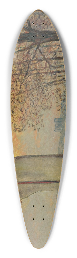Maxime Maufra - Les Bords De La Loire 39.3 inch art pintail longboard deck
