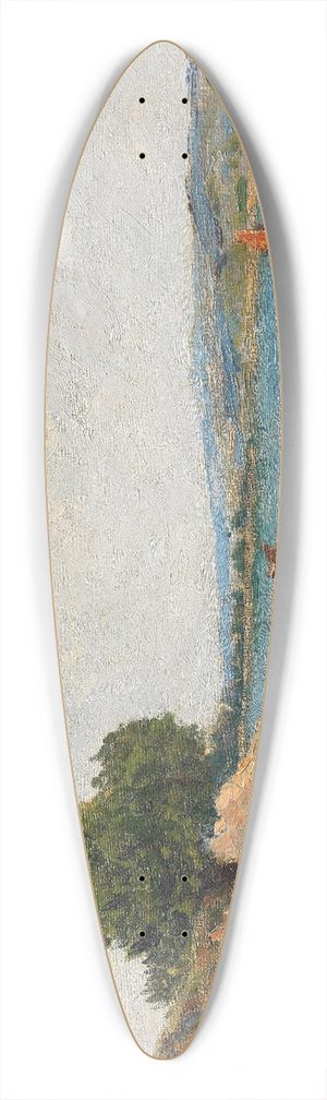 Maxime Maufra - Rivire de Landerneau 39.3 inch art pintail longboard deck