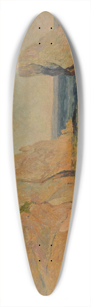 Maxime Maufra - Rochers au soleil couchant 39.3 inch art pintail longboard deck