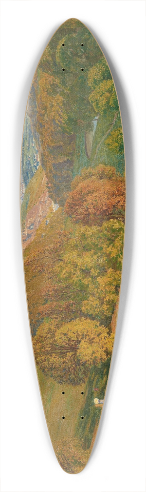 Maximilian Suppantschitsch - Wien vom Kobenzl aus 39.3 inch art pintail longboard deck