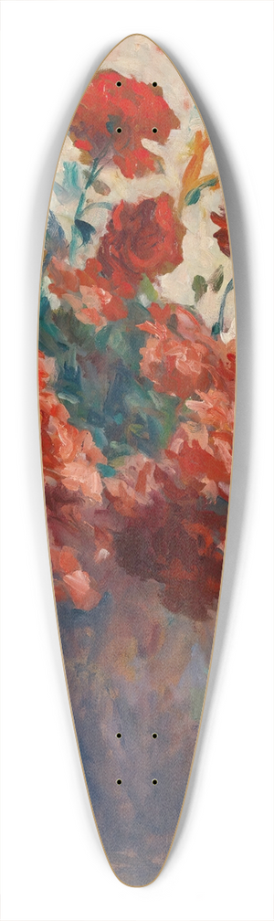 Maximilien Luce - Bouquet De Fleurs Dans Un Vase 39.3 inch art pintail longboard deck Maximilien Luce - Bouquet De Fleurs Dans Un Vase 39.3 inch art pintail longboard deck