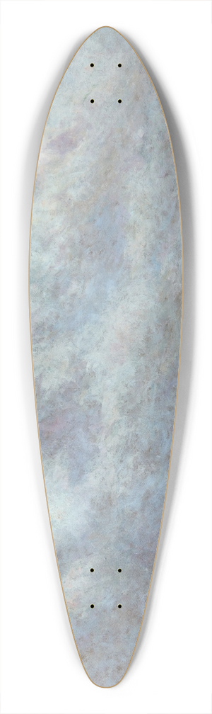 Maximilien Luce - Mer, Somme 39.3 inch art pintail longboard deck
