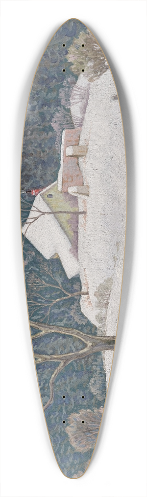 Max Kahrer - Winter beim Kferkreuzwldchen 39.3 inch art pintail longboard deck