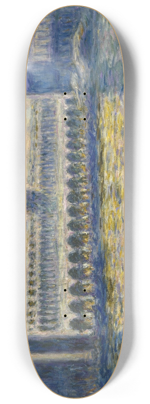 Claude Monet - The Doges Palace (Le Palais ducal) 8.25 inch art skate deck