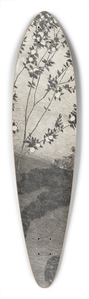 Max Klinger - Wnsche (Ein Handschuh, Opus VI, Blatt 3) 39.3 inch art pintail longboard deck