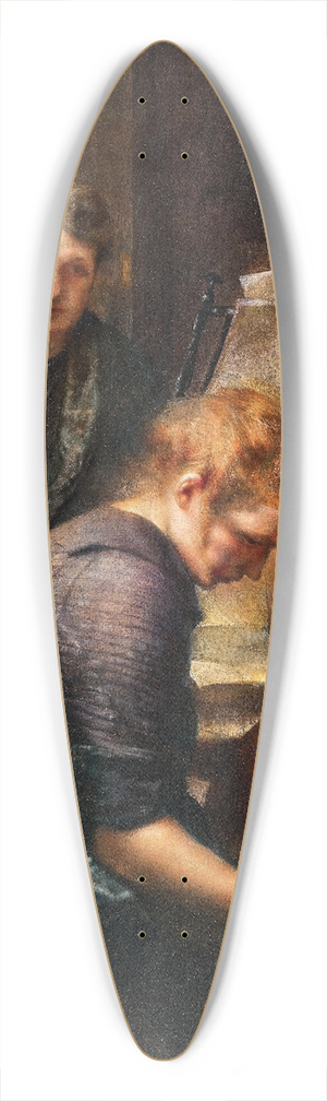 Max Lewis - Die Macht der Musik 39.3 inch art pintail longboard deck