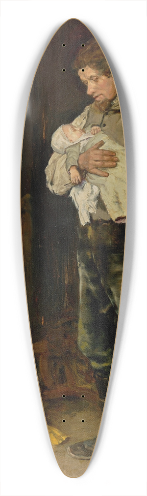 Max Liebermann - Der Witwer 39.3 inch art pintail longboard deck