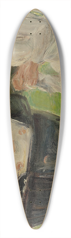 Max Liebermann - Die Enkelin des Knstlers mit ihrer Kinderfrau im Wannseegarten 39.3 inch art pintail longboard deck