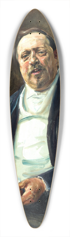 Max Liebermann - Portrait of Alfred von Berger 39.3 inch art pintail longboard deck