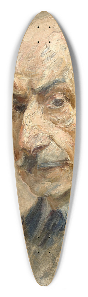Max Liebermann - Selbstbildnis, Bste im Dreiviertelprofil nach links 39.3 inch art pintail longboard deck