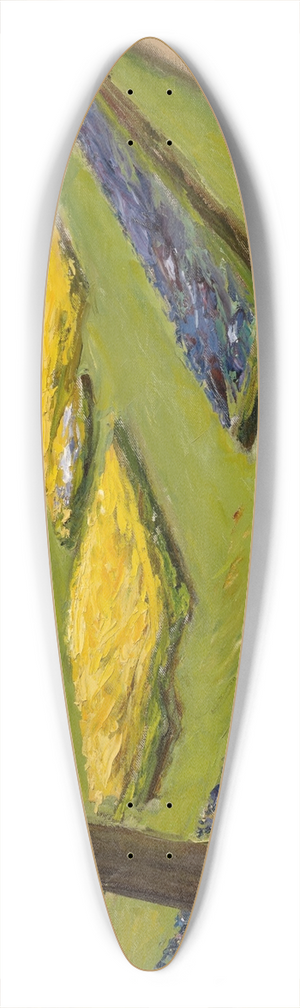 Max Liebermann - Terrace in the Garden near the Wannsee towards Northwest 39.3 inch art pintail longboard deck