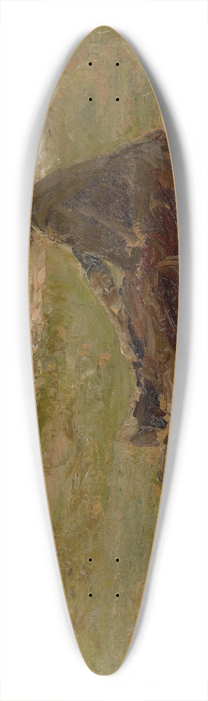 Max Liebermann - Ziegenhirtin 39.3 inch art pintail longboard deck