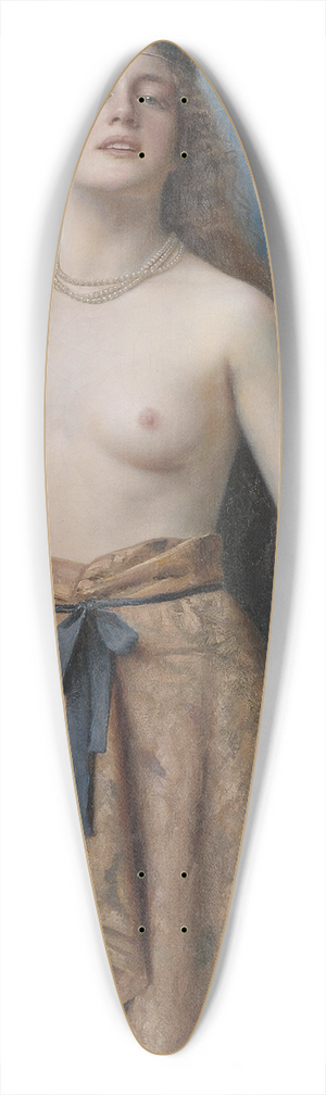 Max Nonnenbruch - Young bacchante with thrysos staff 39.3 inch art pintail longboard deck