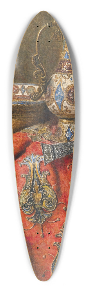 Max Schdl - Stillleben Mit Orientalischen Antiquitten 39.3 inch art pintail longboard deck