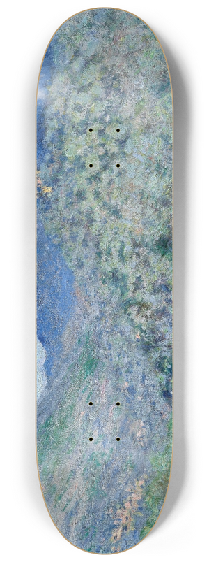 Claude Monet - Valle Buona, Near Bordighera 8.25 inch art skate deck