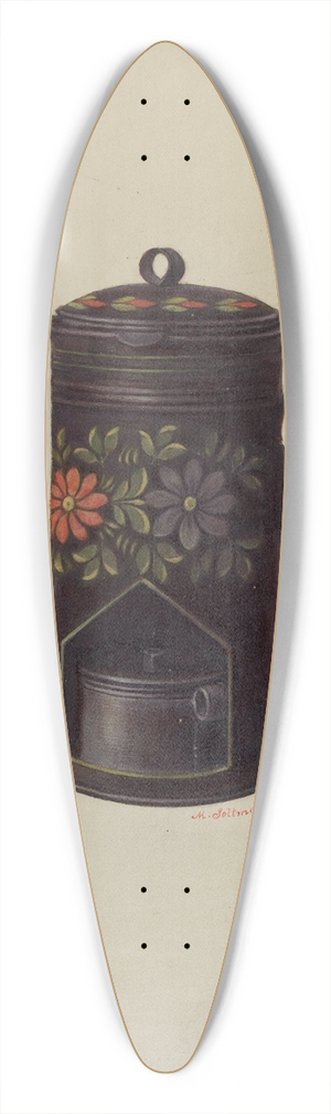 Max Soltmann - Lamp and Water Heater 39.3 inch art pintail longboard deck