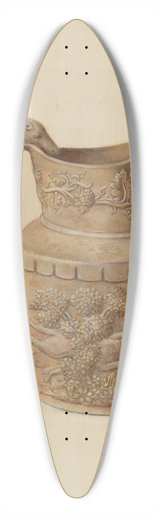 Max Soltmann - Pitcher 39.3 inch art pintail longboard deck