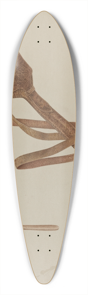 Max Unger - Naval Primer Holder 39.3 inch art pintail longboard deck