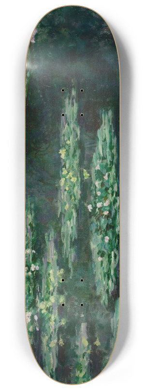 Claude Monet - Waterlilies 8.25 inch art skate deck Claude Monet - Waterlilies 8.25 inch art skate deck