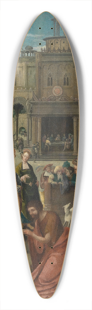Meester van 1518 - Beheading of John the Baptist 39.3 inch art pintail longboard deck