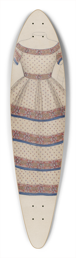 Melita Hofmann - Childs Dress 39.3 inch art pintail longboard deck