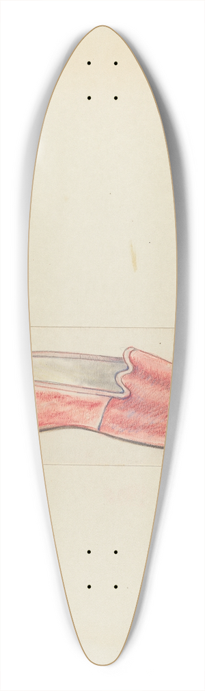 Melita Hofmann - Velvet Slipper 39.3 inch art pintail longboard deck