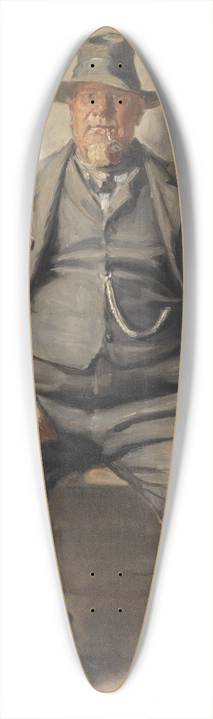 Michael Ancher - En fisker fra Bornholm 39.3 inch art pintail longboard deck Michael Ancher - En fisker fra Bornholm 39.3 inch art pintail longboard deck