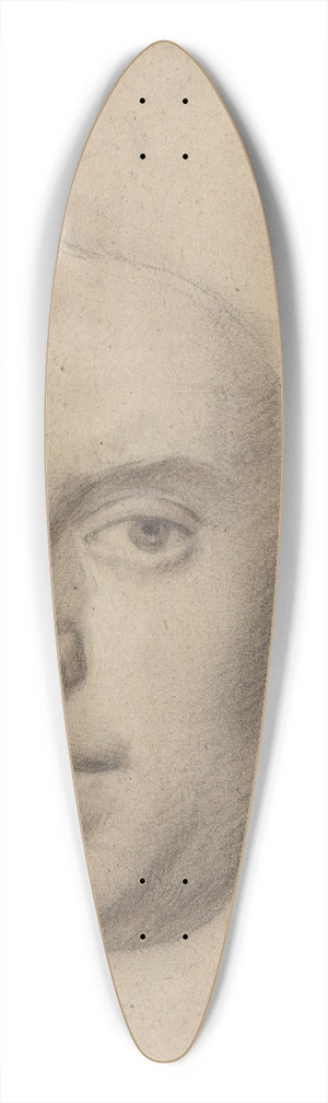 Michael Dahl - Portrait of a Gentleman (Mr. Plumer or Plumiere) 39.3 inch art pintail longboard deck