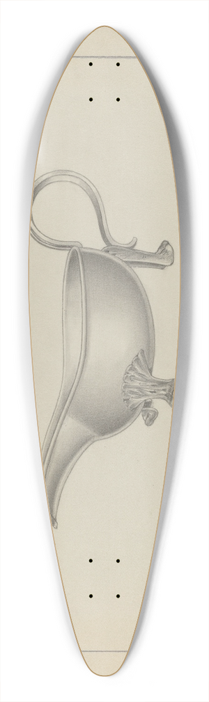 Michael Fenga - Silver Pitcher 39.3 inch art pintail longboard deck