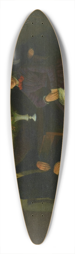 Michael Neder - Familie Musch 39.3 inch art pintail longboard deck