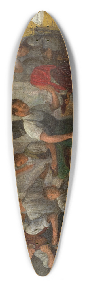 Michael Neder - Schusterwerkstatt 39.3 inch art pintail longboard deck Michael Neder - Schusterwerkstatt 39.3 inch art pintail longboard deck