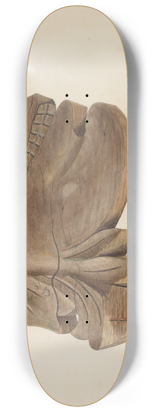 Clayton Clements - Wood Carving 8.25 inch art skate deck Clayton Clements - Wood Carving 8.25 inch art skate deck