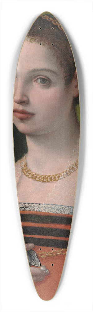 Michele Tosini - Portrait of a Lady 39.3 inch art pintail longboard deck